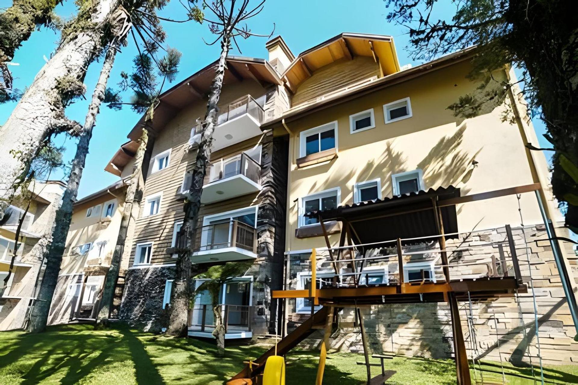 206/2 Apto Luxo Com Piscina Aquecida 그라마도 외부 사진